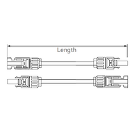 3m Exotronic 4mm² Twin Solar Extension Cable