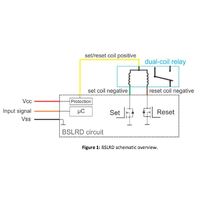 REC Bi-Stable Relay Driver (BSLRD) for Low-side Switched Relays