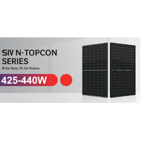 Seraphim SIV N-TOPCON Series 440W - Black Fixed Frame Solar Panel