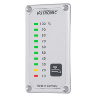 Votronic Tank Level Sensor Electrode 15-50K plus Tank Display S - Fresh Water 