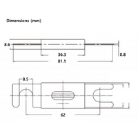 Exotronic ANL Fuse 600A