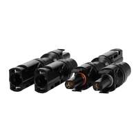 Exotronic 2 to 1 'h' Branch MC4 Compatible Solar Connector Pair