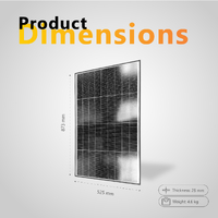 Exotronic 100W Fusion Fixed Solar Panel