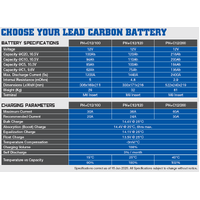 PowerHouse 100Ah Lead-Carbon Deep Cycle Battery
