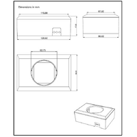 Victron Wall mount enclosure for BMV or MPPT Control