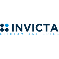 Invicta 12V 100Ah Bluetooth Slimline Lithium Battery