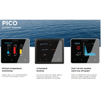 Simarine Pico Display Panel Mount Black & Battery Shunt 300A & Quad Shunt/Tank Module