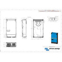 Victron 24V 5000VA Quattro-II 24/5000/120-50/50 Inverter/Charger