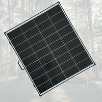 Exotronic 24V 200W Portable Folding Solar Panel + 20A Bluetooth MPPT Solar Controller