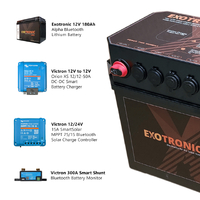 Exotronic 180Ah Pre-wired Orion XS + SmartSolar + SmartShunt Battery Box