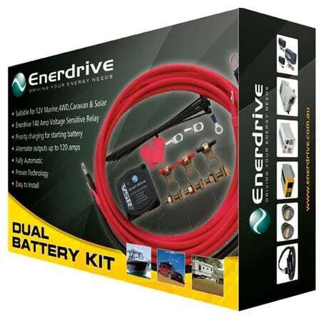 Enerdrive Dual Battery VSR Kit