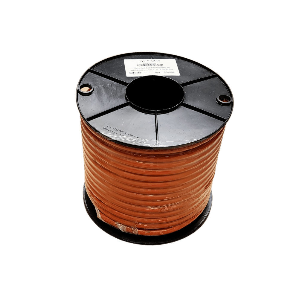 50m Roll of 50mm² Flexible Welding/Battery Cable