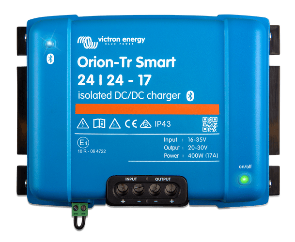 Victron 24V to 24V Orion-Tr Smart 24/24-17A Isolated DC-DC Charger