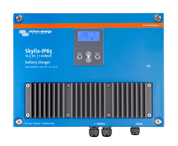 Victron 12V 70A Skylla-IP65 12/70(1+1) 120-240V Battery Charger