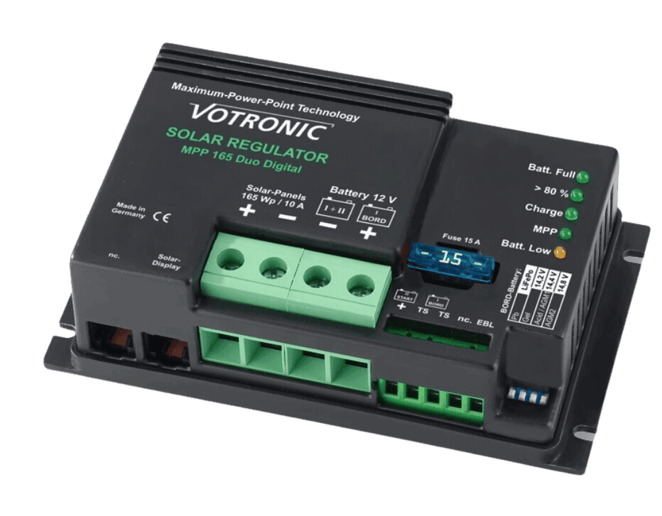 Votronic MPPT 165 Duo Digital 12A Solar Charge Controller Vot-11710