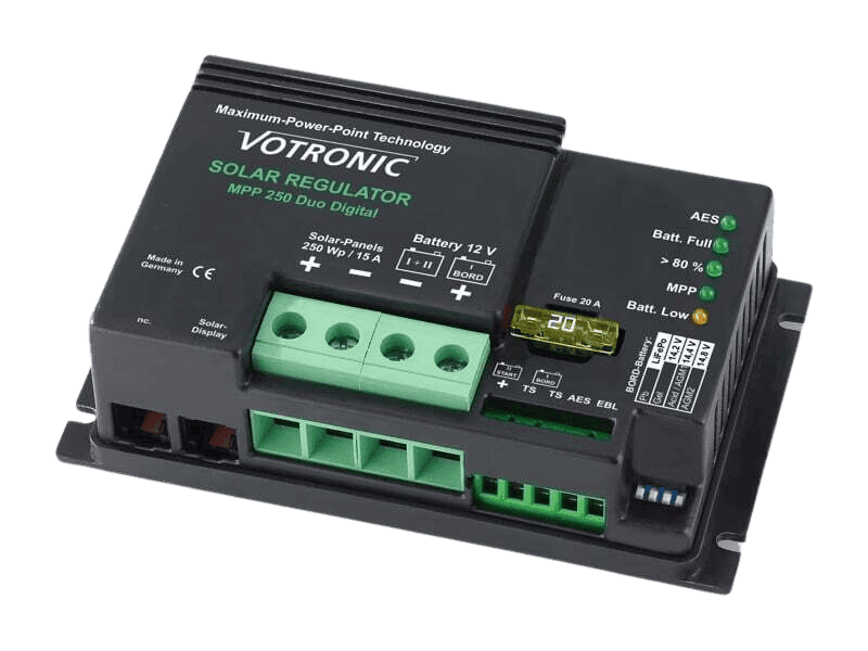 Votronic MPPT 15A Duo (Dual) 250 Marine Version Solar Charge Controller