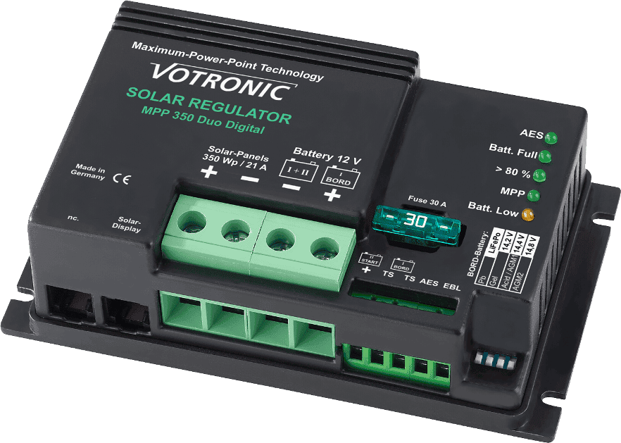 Votronic MPPT 25A Duo (Dual) 350 Marine Version Solar Charge Controller