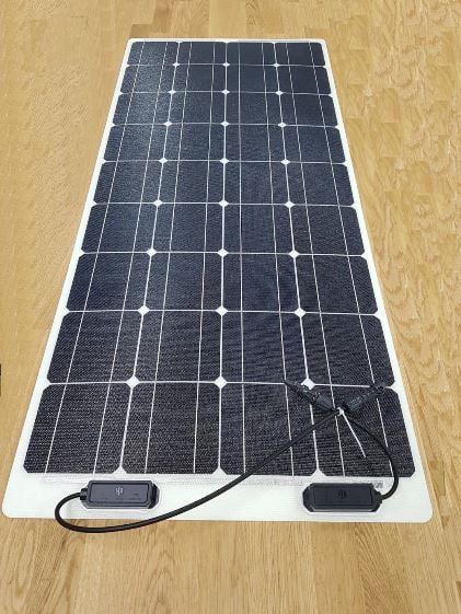 new eArche frameless no-edge ultra-lightweight solar panels