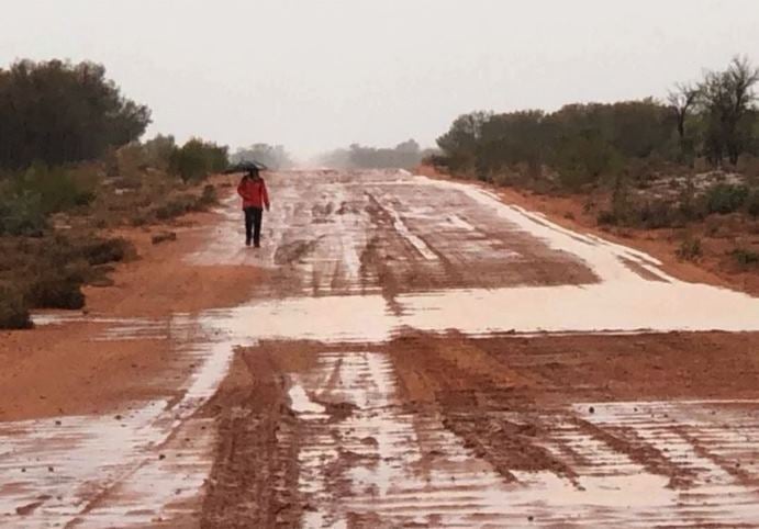 Phil McDonald walking to raise money for Fred Hollows Foundation