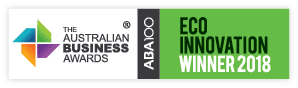 The 2018 Australian Business Award winner for ECO innovation