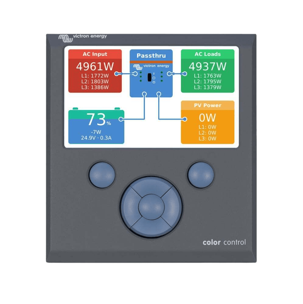 Victron Color Control GX CCGX Front View