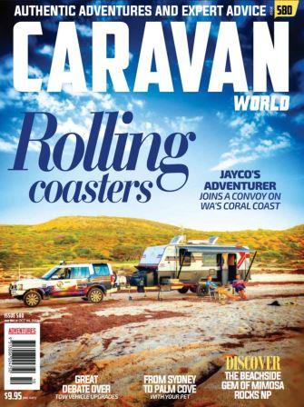 Caravan World October 2018 edition front cover