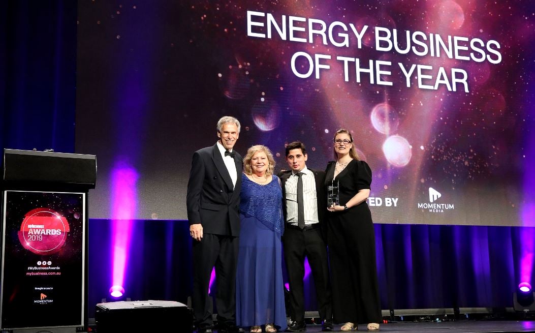 lightweight solar specialist wins 2019 Australian Energy Business of the Year