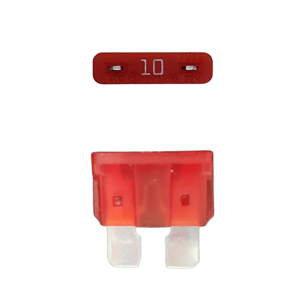 Example Standard Blade (ATO/ATC/ATS/APR) Fuses 10A 32V