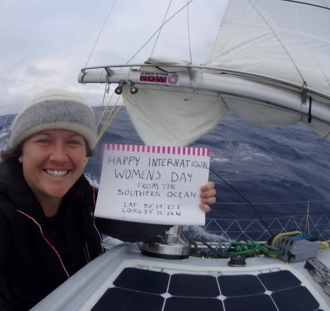 International Women's Day on the Southern Ocean with Solbian