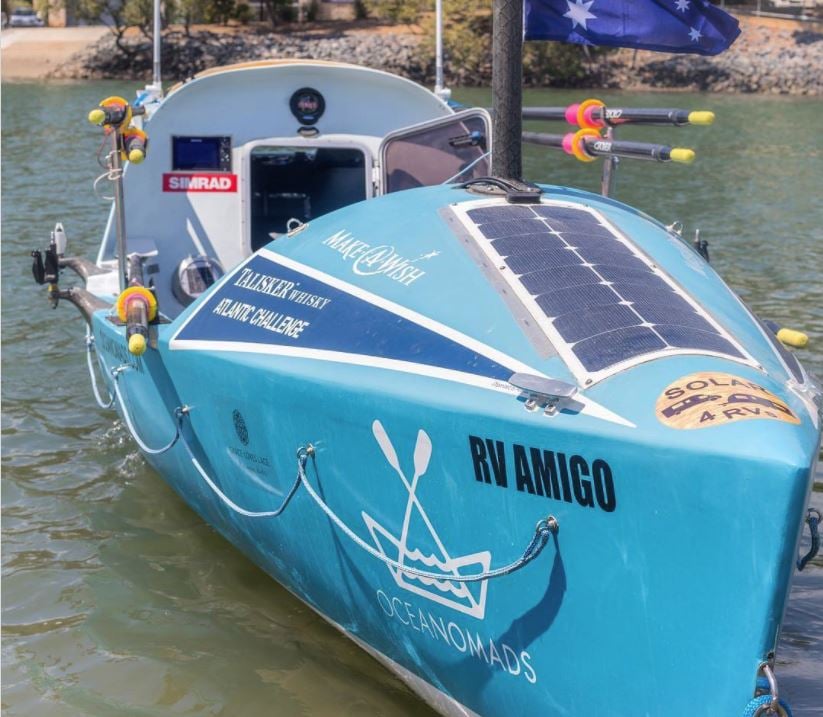 Solar 4 RVs sponsors Aussies in Atlantic row