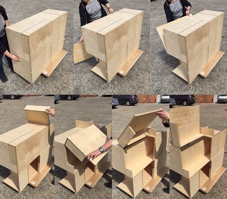 School-in-a-box concept
