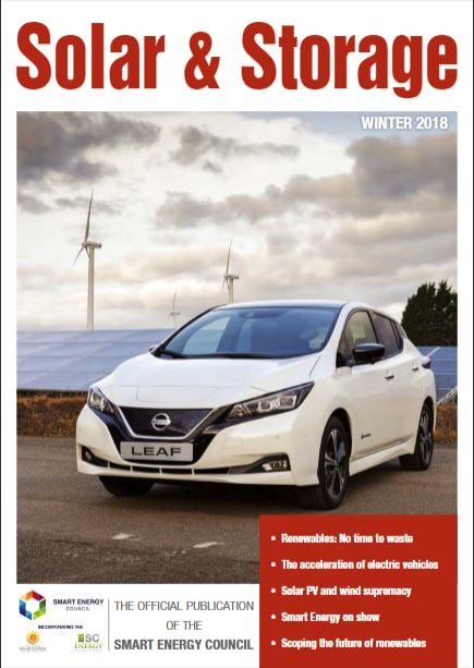 Solar and Storage Winter 2018 Edition front cover