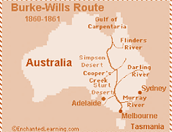 Burke-Wills walk route sponsored by Solar 4 RVs