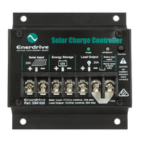 Enerdrive PWM 20A Solar Charge Controller