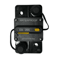 Exotronic 200A Large Surface Mount Waterproof DC Circuit Breaker