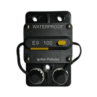 Exotronic 100A Surface Mount Waterproof DC Circuit Breaker - Side by Side