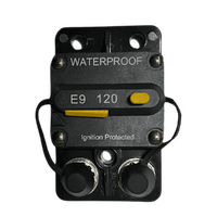 Exotronic 120A Surface Mount Waterproof DC Circuit Breaker - Side by Side