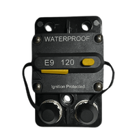 Exotronic 120A Surface Mount Waterproof DC Circuit Breaker - Side by Side