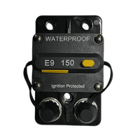 Exotronic 150A Surface Mount Waterproof DC Circuit Breaker - Side by Side