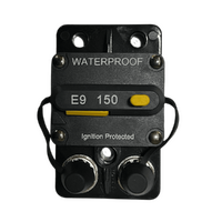 Exotronic 150A Surface Mount Waterproof DC Circuit Breaker - Side by Side