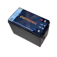 Exotronic 12V 300Ah Compact Smart Bluetooth Lithium Battery