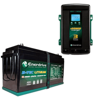 Enerdrive 12V 200Ah Lithium Bundle Inc AC40 Charger