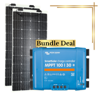 Sunman eArc 2x 175W Flexible Solar Panel & Victron SmartSolar MPPT 100/30 Kit
