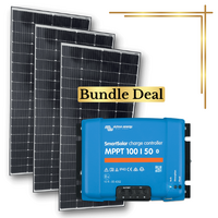 Exotronic 3 x 225W Solar Panel & Victron Smart Solar MPPT 100/50 Kit
