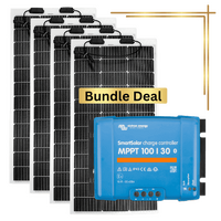 Sunman eArc 4x 100W Flexible Solar Panel & Victron SmartSolar MPPT 100/30 KIT