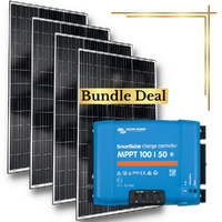 Exotronic 4x 180w Solar Panel & Victron SmartSolar MPPT 100/50 Kit