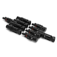 MC4 Compatible '4 to 1' Branch Joiner Connector Pair