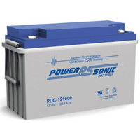 Power-Sonic 12V 160Ah C20 Cyclic AGM Battery