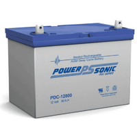 Power-Sonic 12V 80Ah C20 Cyclic AGM Battery