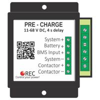 REC Pre-charge Resistor and Relay 11 - 68V, fixed 4 second delay